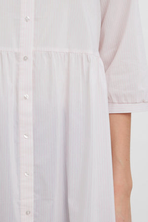 Sisi 3/4 jurk - parfait roze