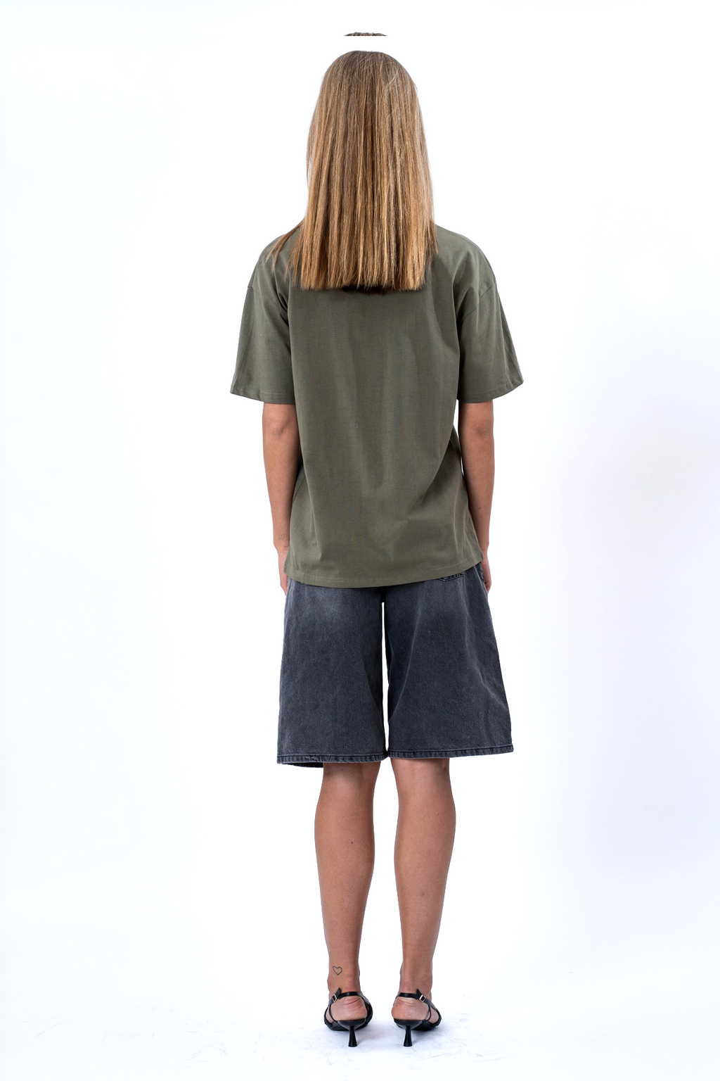 Zwaar Boxfit T-shirt - Olijf