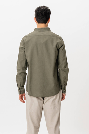 Linen Shirt - Army