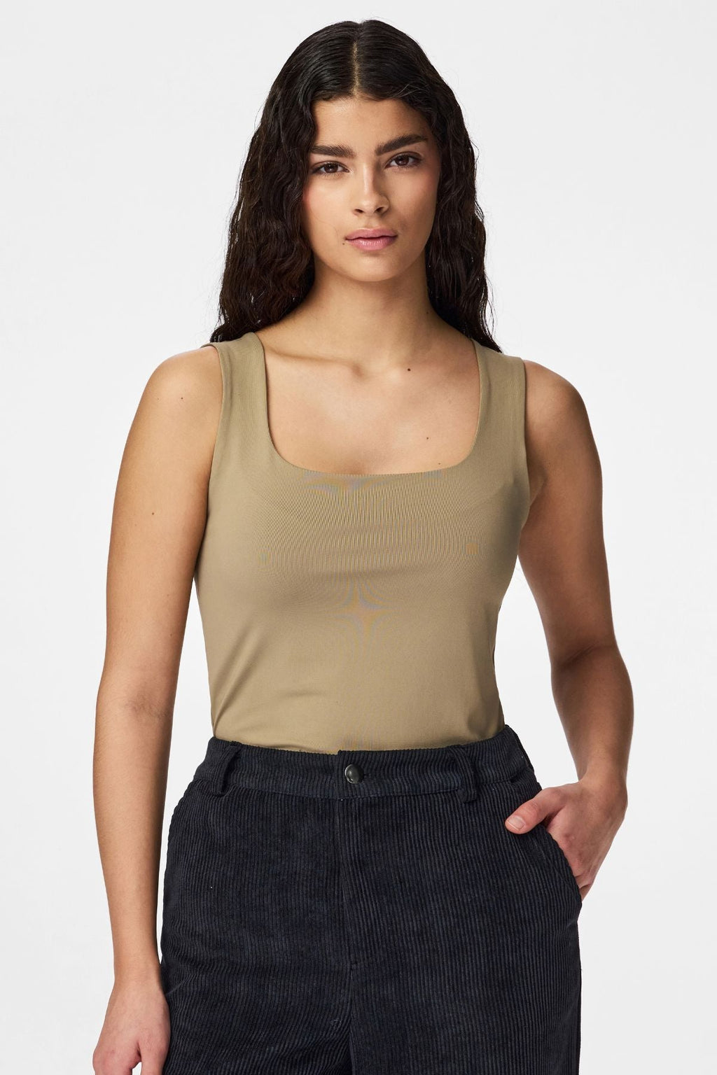 Lula omkeerbare tanktop - grijs