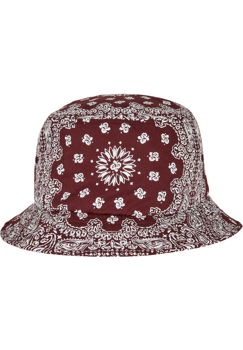 Bandana Print Emmerhoed - Kersen/Wit