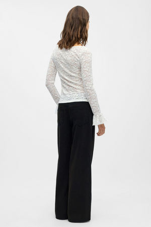 Ines SLI Top - Cloud Dancer