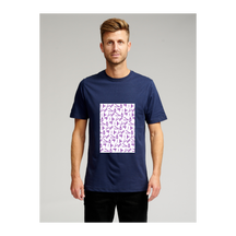 Biologisch Basic T -shirt - marine