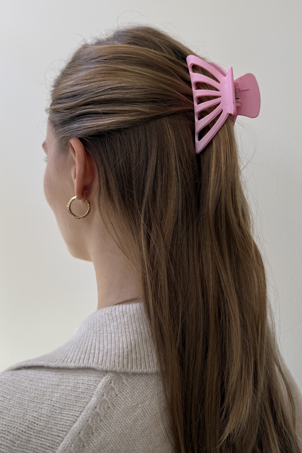 Holle klauwclip - roze