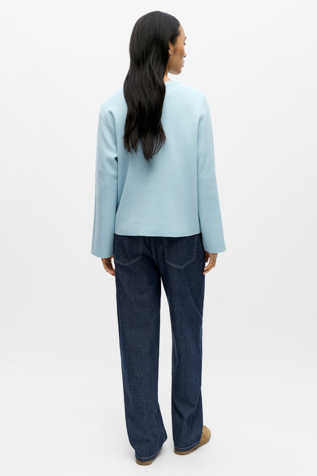 Reynard trui met O-hals - Winter Sky