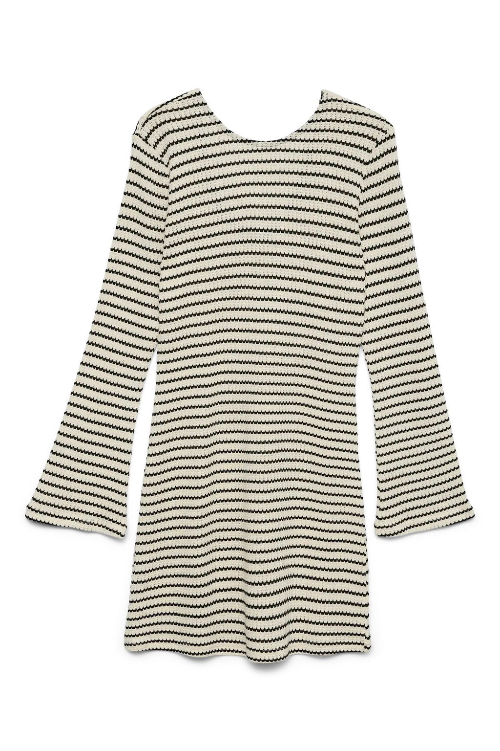 Ohia korte jurk - berkenzwart