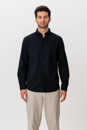 Linen Shirt - Black