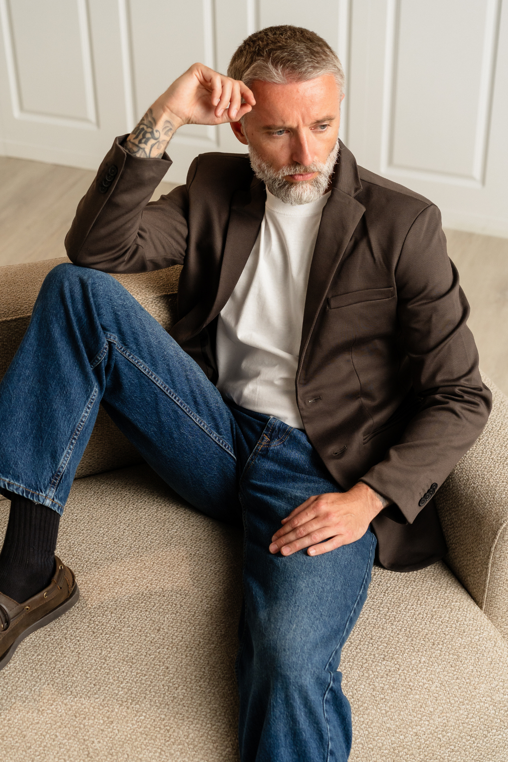 The Original Performance Blazer - donkerbruin