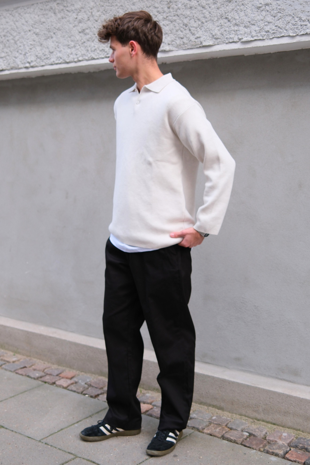 Chino Wide - Zwart