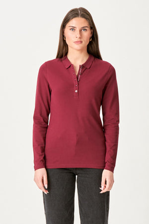 Polo shirt - Bourgondië