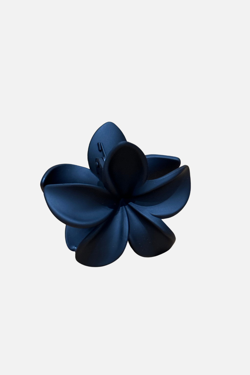 Flower Hair Clip - Black