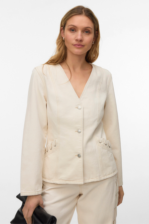 Leva String Ecru Dnm-jas - Ecru