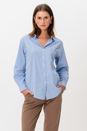 Tutta lo l/s shirt - maïsbloem blauw