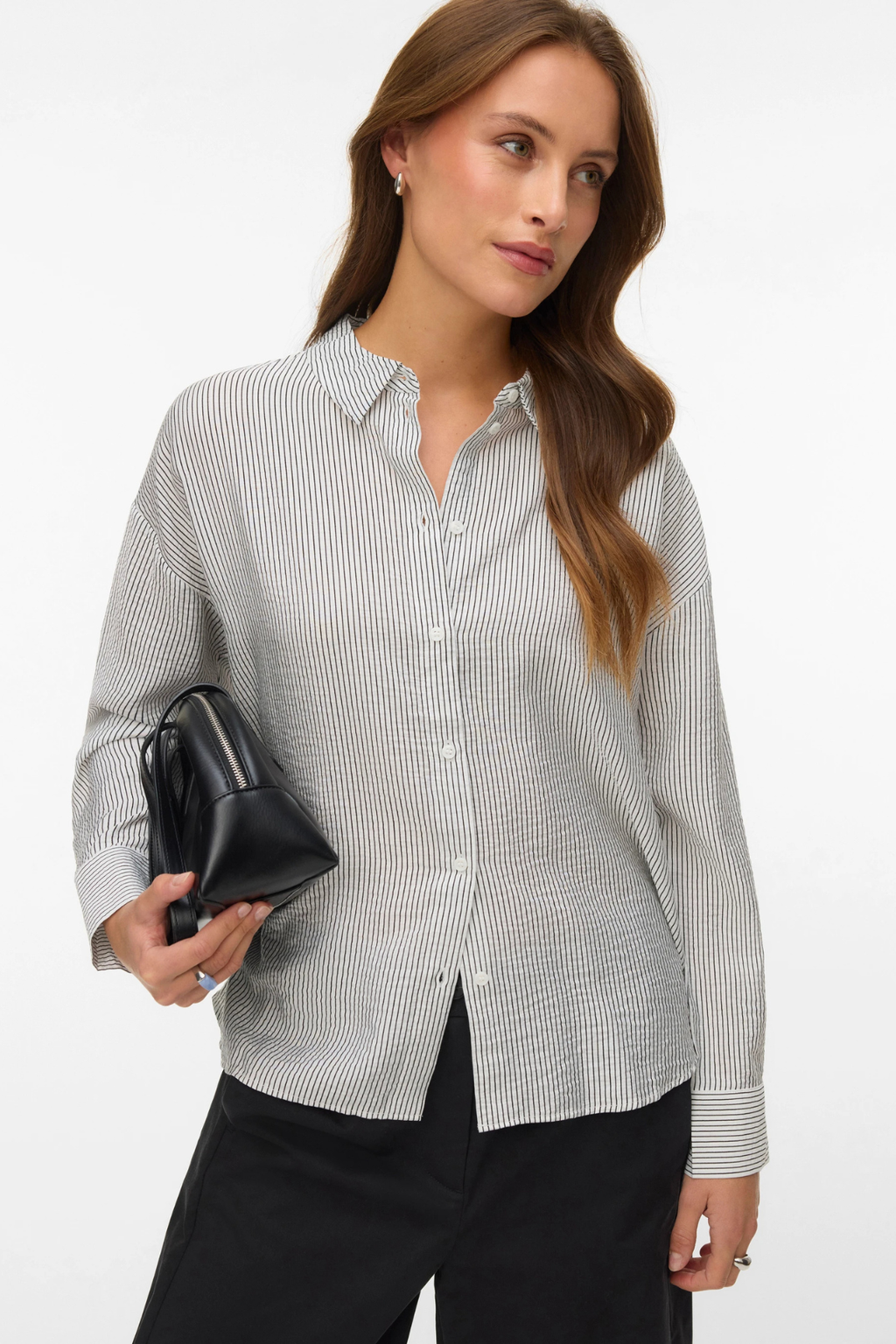 Kaja Ls Shirt - Sneeuwwitje Amanda Black