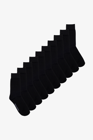 The Original Performance Bamboo Socks 10 -pack - zwart