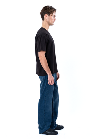 Boxy T-shirt - Zwart