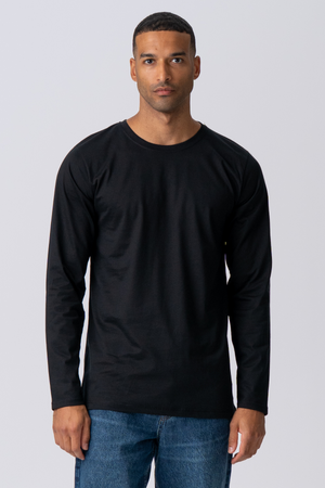 Basic Long-sleeved T-shirt - Black