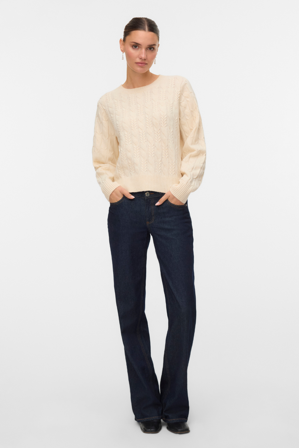 Ram O -Neck Cable Pullover - Berk