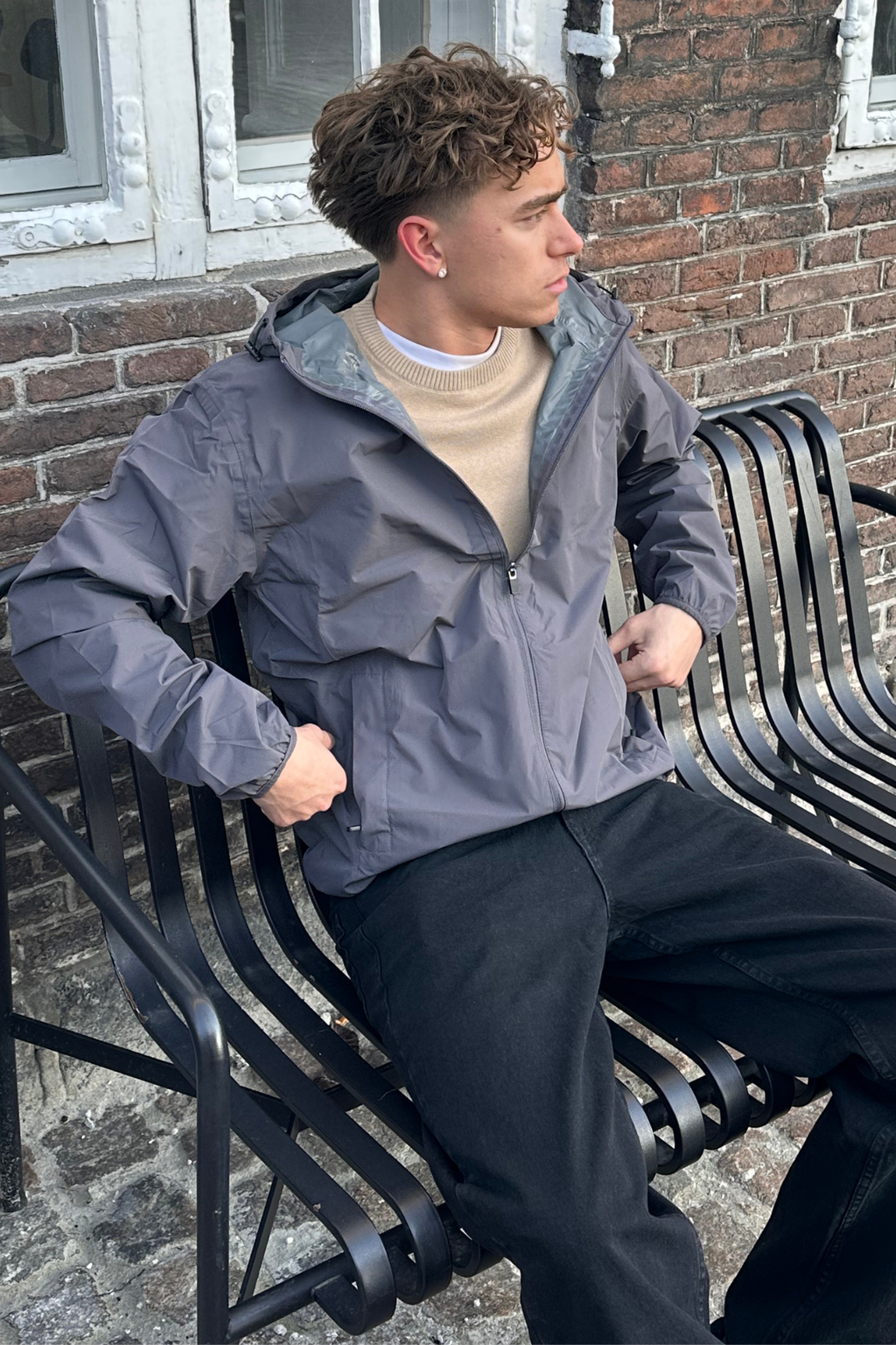 Windendaar - donkergrijs