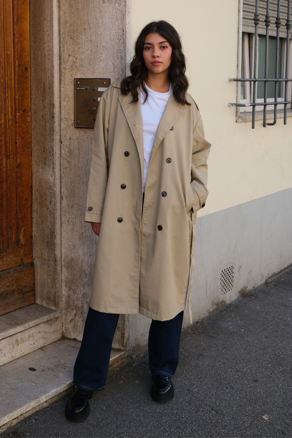 Linea trenchcoat - Beige