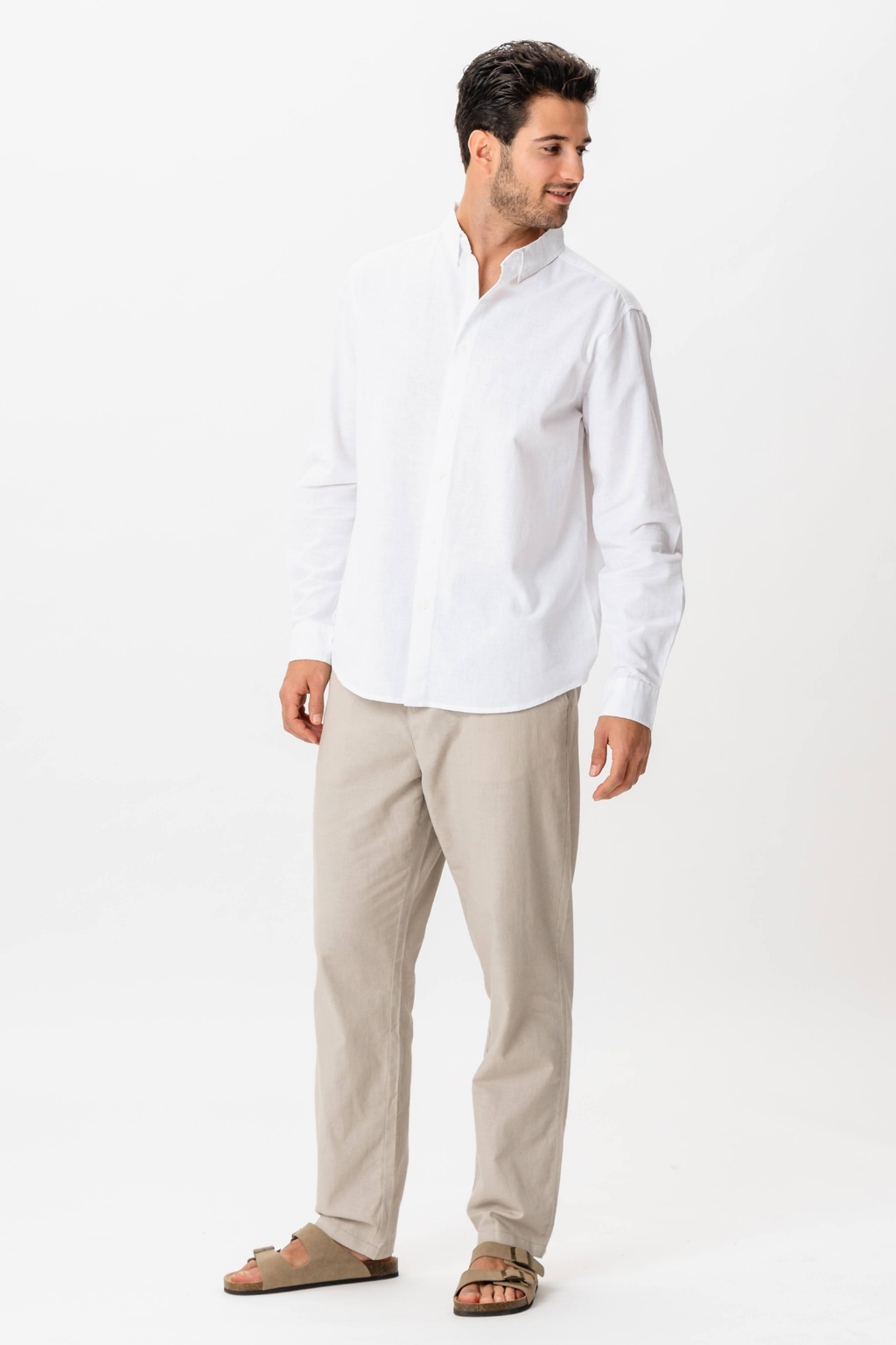Linen Shirt - White