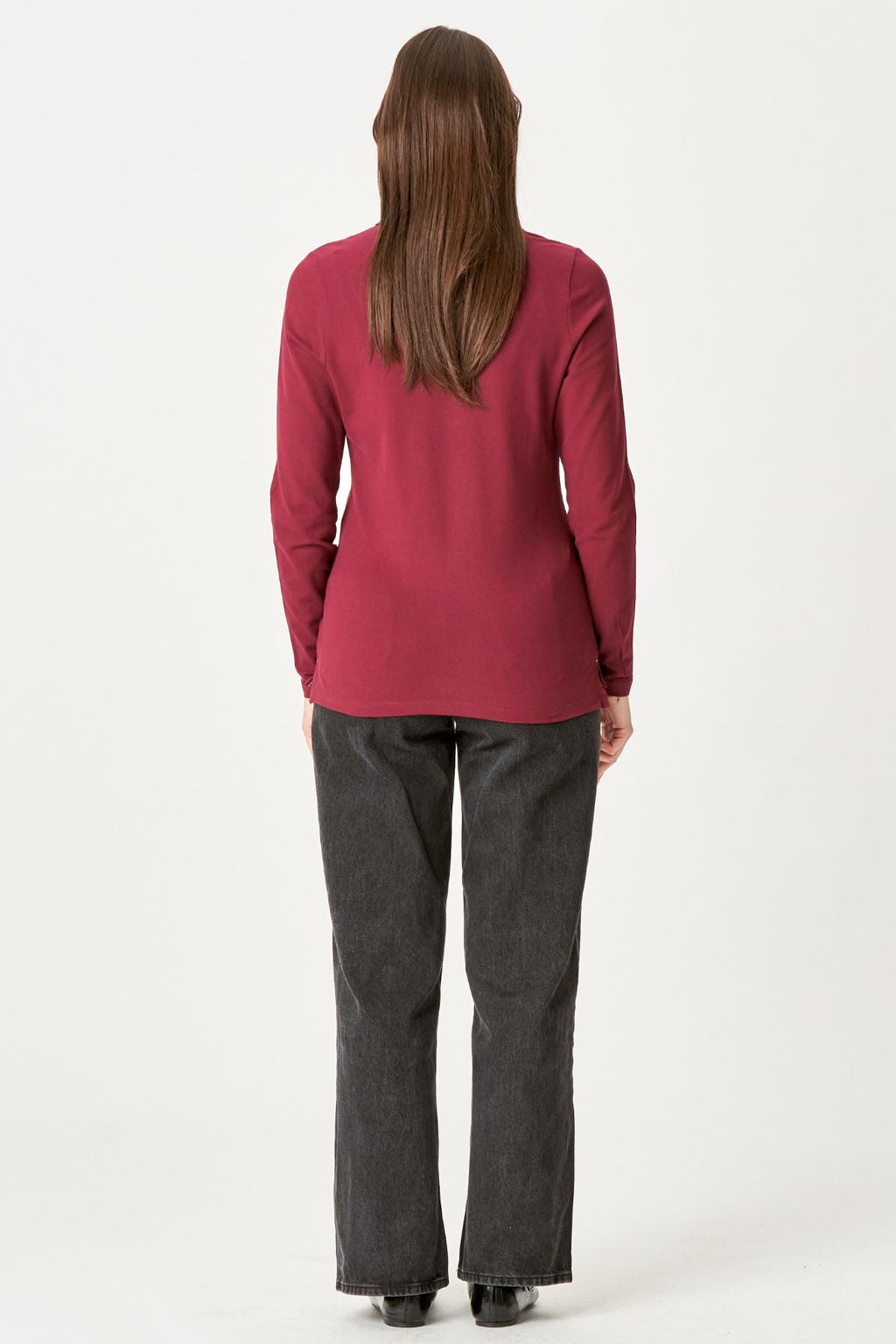 Polo shirt - Bourgondië