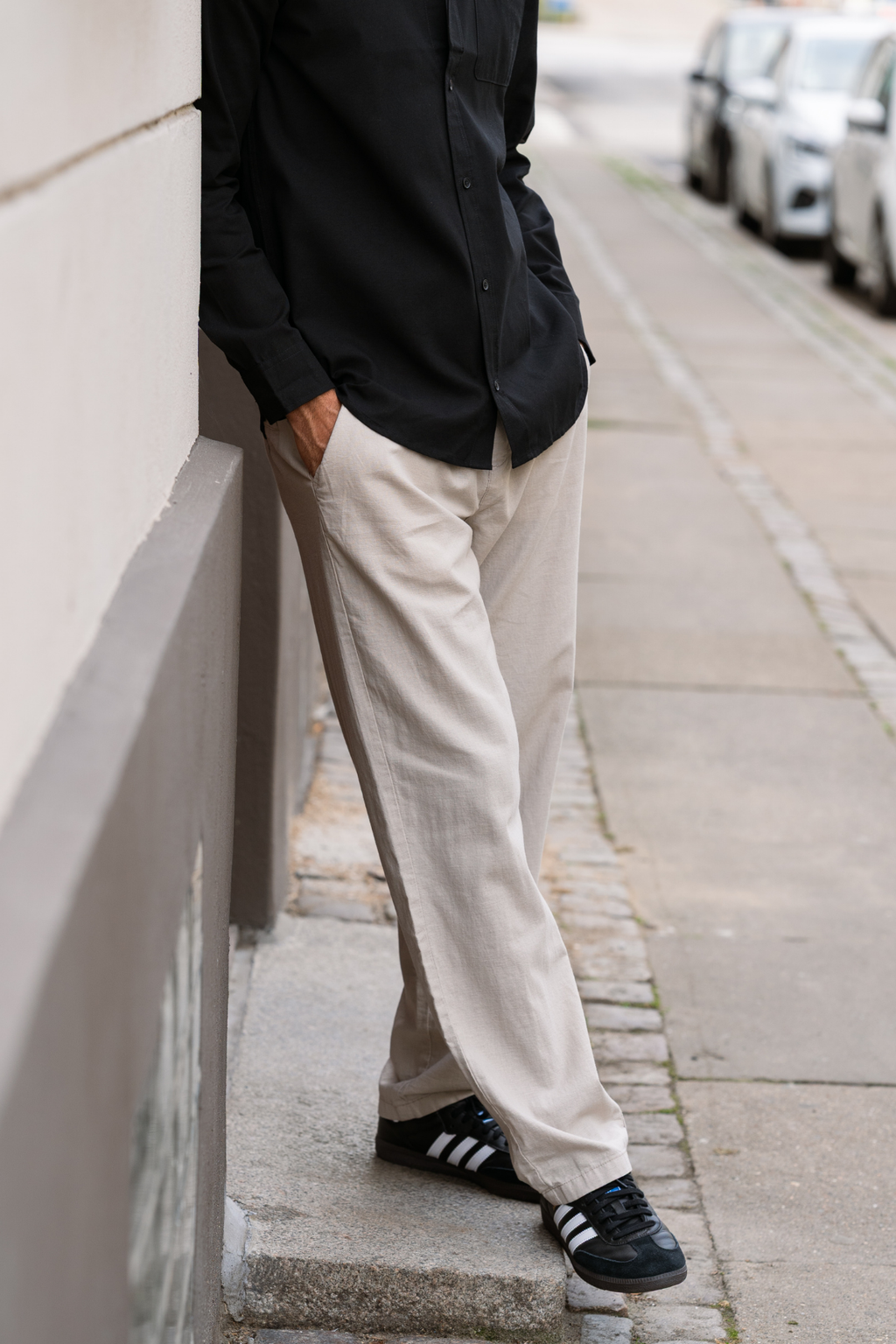 Linen Pants - Sand