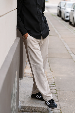 Linen Pants - Sand