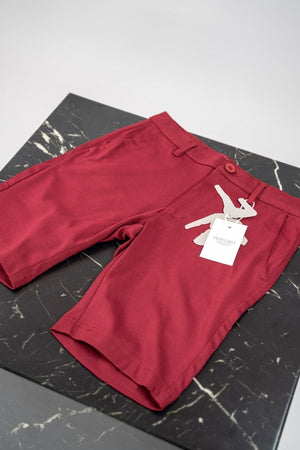 Chino Shorts - Bourgondië