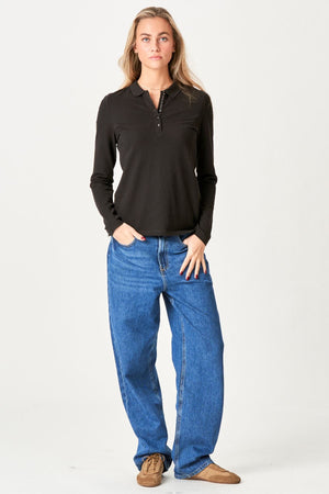 Polo shirt - zwart