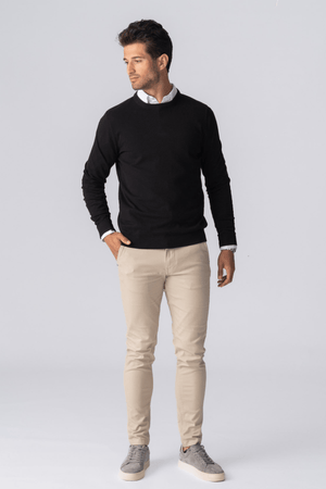 Pullover Ronde Hals - Zwart