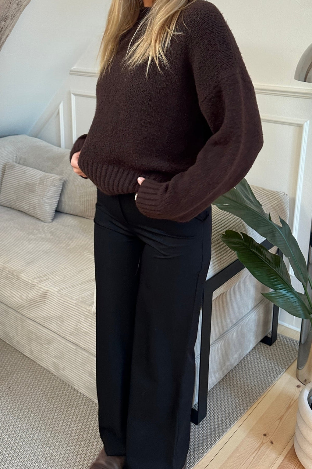 Rosalie Wide Pants - Black