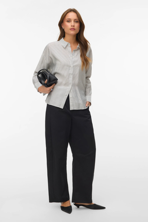 Kaja Ls Shirt - Sneeuwwitje Amanda Black