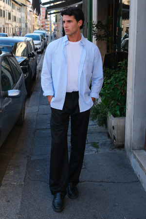 The Original Performance Oxford Shirt - Light Blue/White