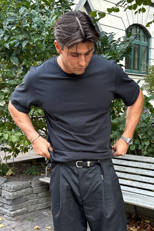 Boxfit T-shirt - Zwart