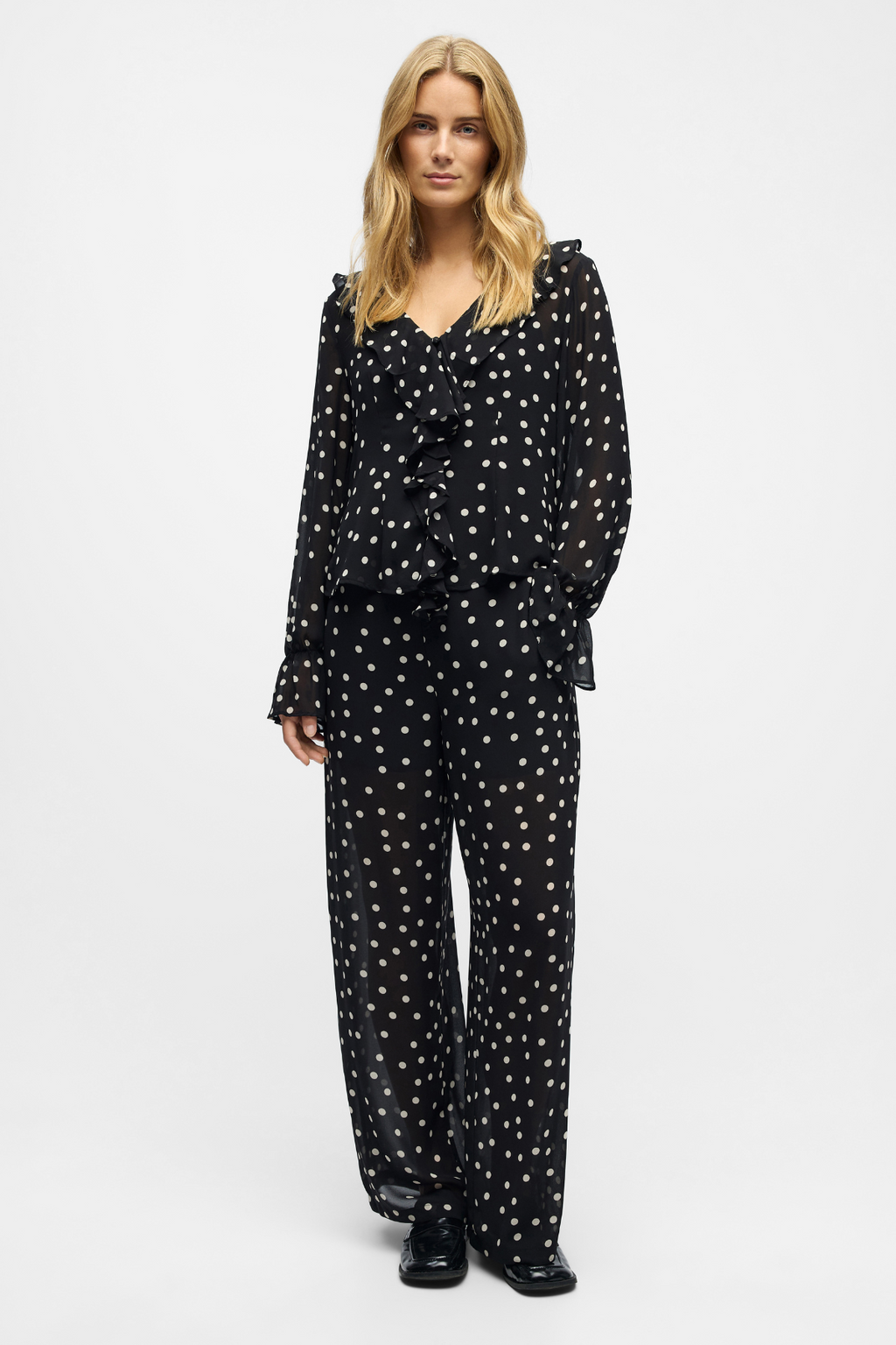 Gina Pant - Zwarte stippen