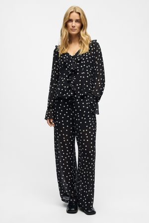 Gina Pant - Zwarte stippen