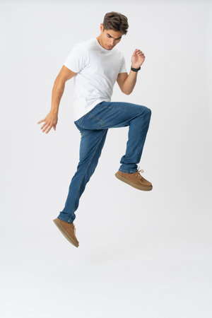 The Original Performance Spijkerbroek (Regular) - Medium Blauw Denim