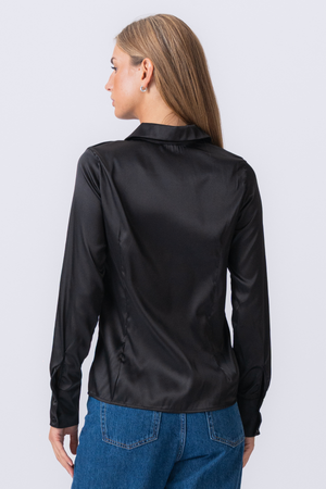 Lucy Tie -shirt - zwart