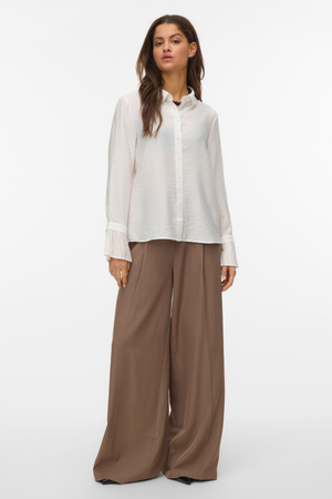 Plissi overhemd - Sneeuwwitje