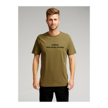 Biologisch Basic T -shirt - leger