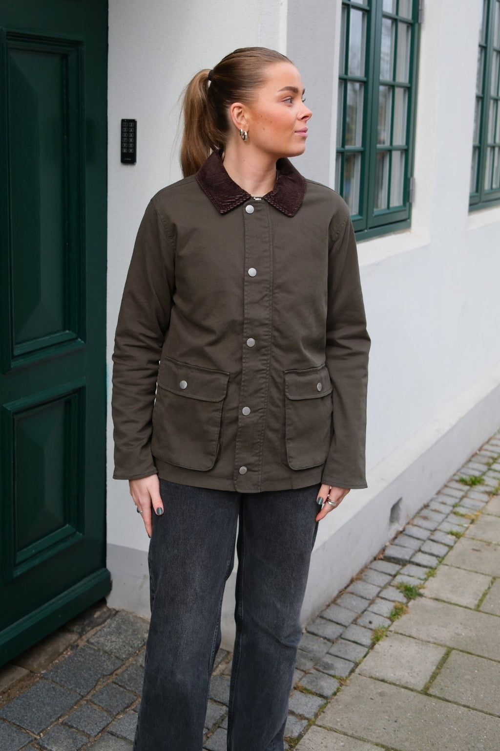 Twill Jacket - Dark Olive