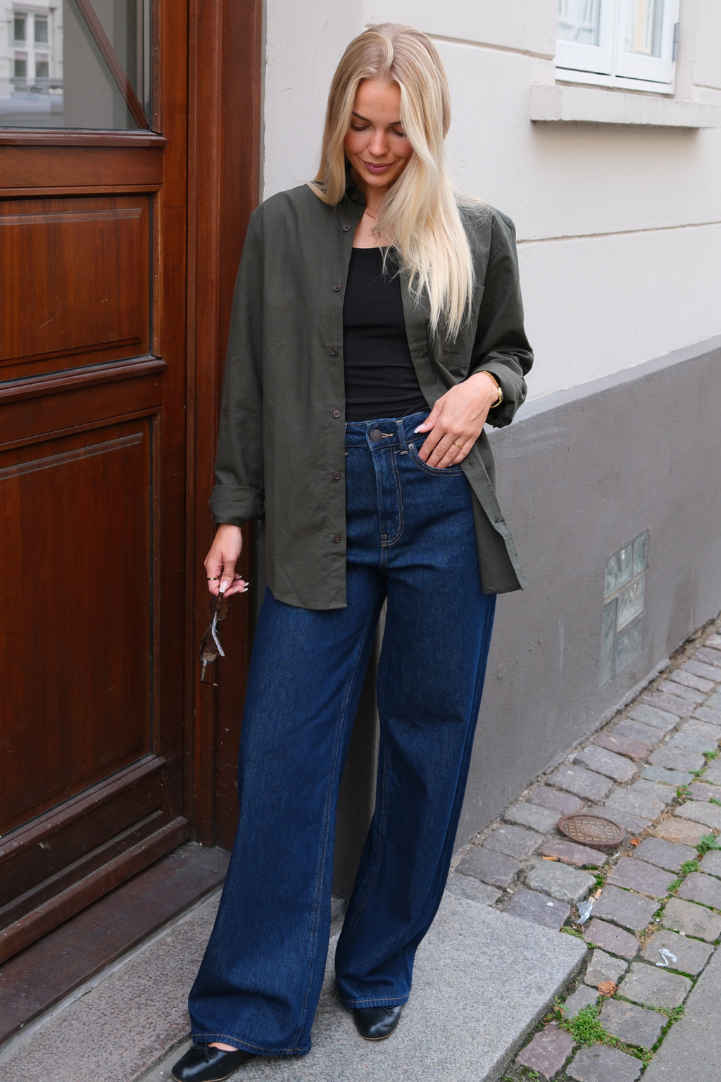 Vriendje Oxford Shirt - donkergroen