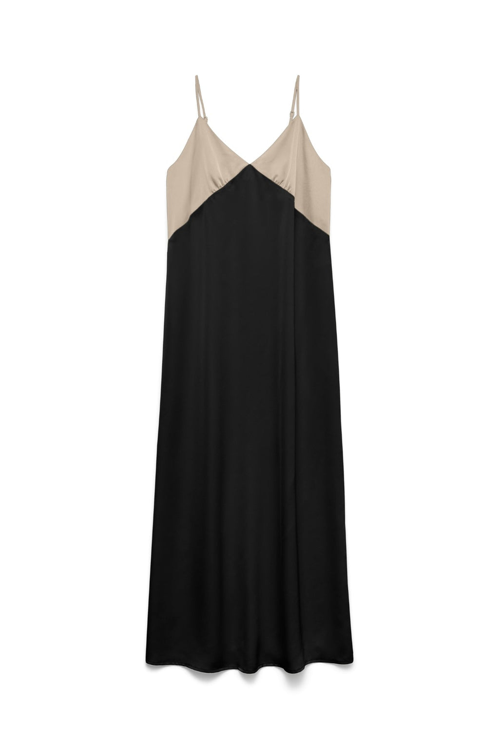 Joy singlet enkeljurk - cementzwart contrast