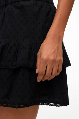 Rine Korte Rok - Zwart