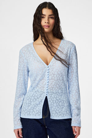 Baisy Cardigan - Cashmere Blue
