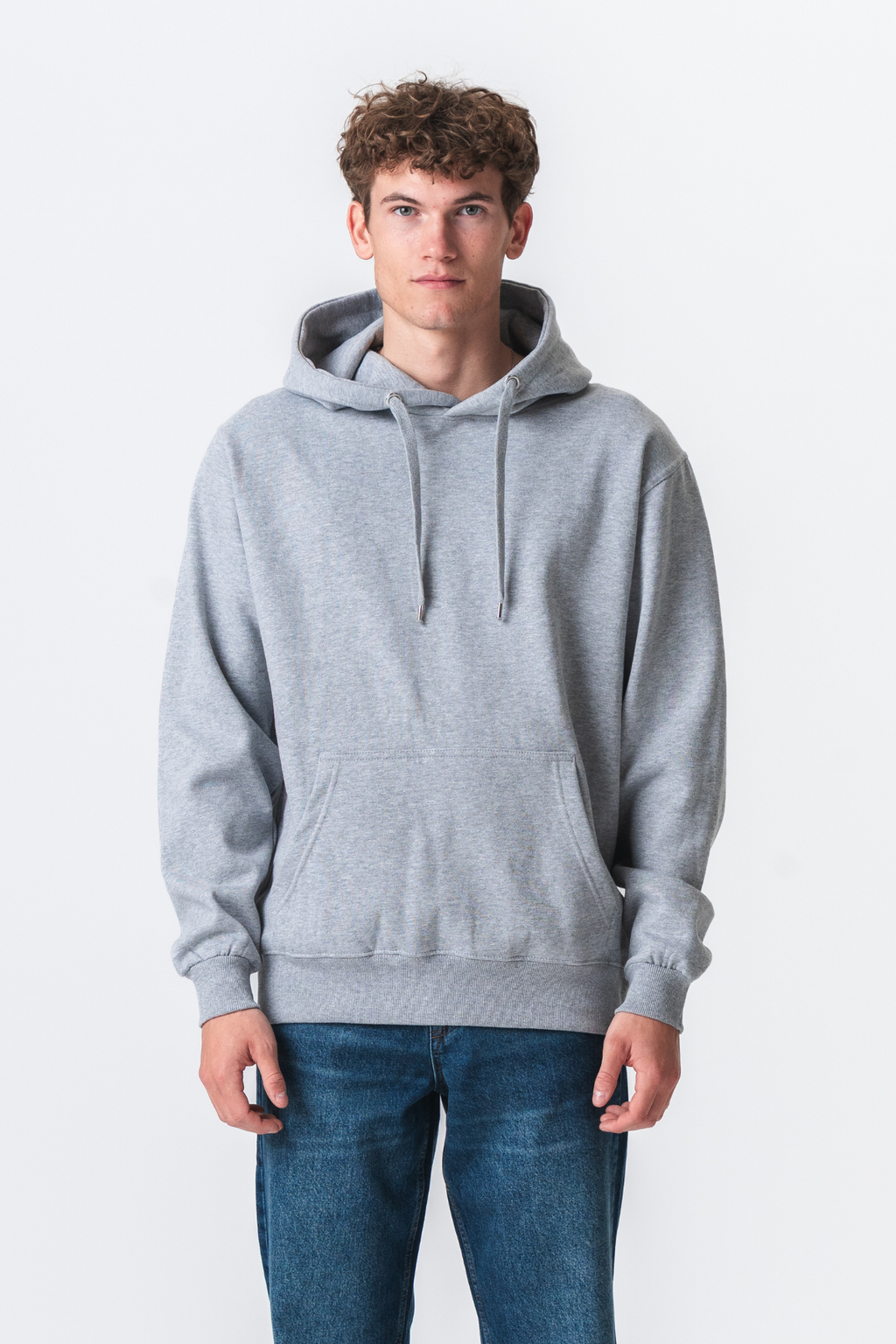 Basic hoodie - Light gray