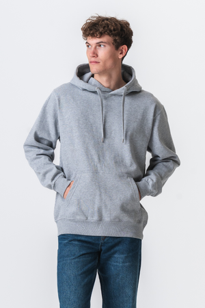 Basic hoodie - Light gray