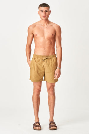 Premium Swim Shorts - Khaki