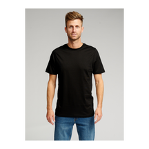 Biologisch Basic T -shirt - zwart